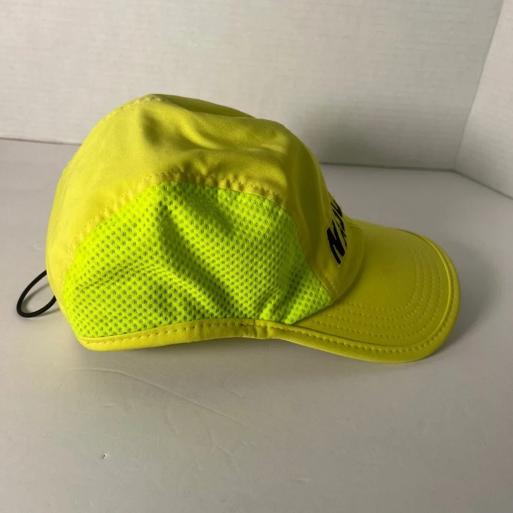 NASCAR Racing Baseball Cap Neon Yellow‎ Mesh One Size Fits Most Adjustable Strap